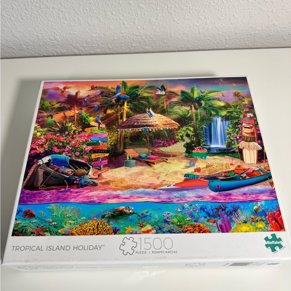 Buffalo David Bitton Vibrant Island Adventure Puzzle